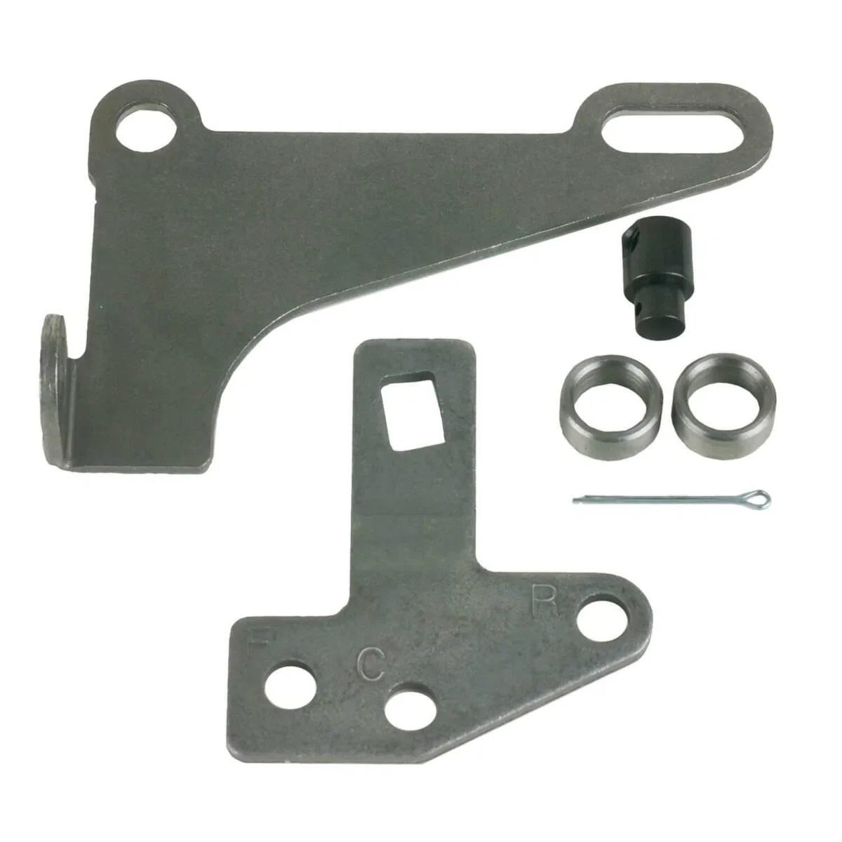 B&M Cable Bracket & Shift Lever Kit - GM - 75498